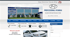 Desktop Screenshot of professionalhyundai.com